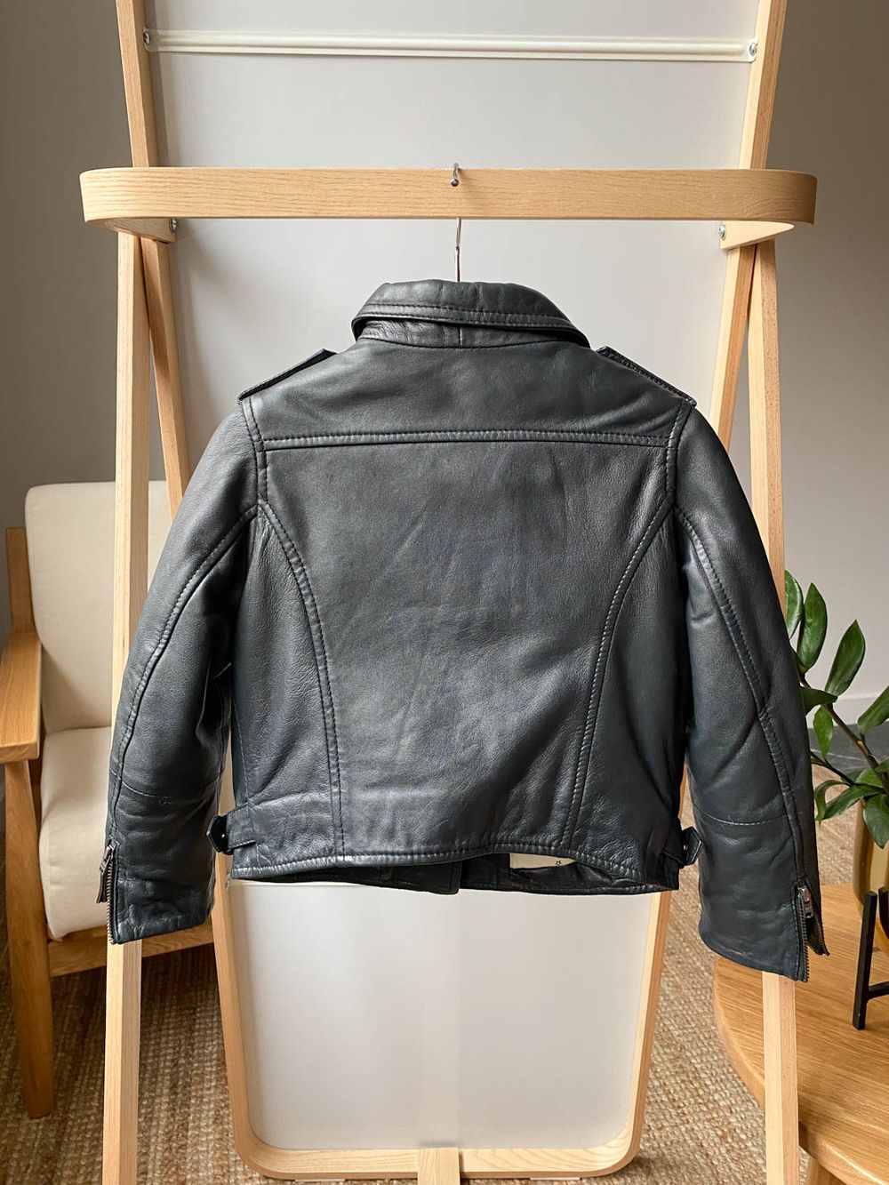 Кожаная куртка Bonpoint, 104