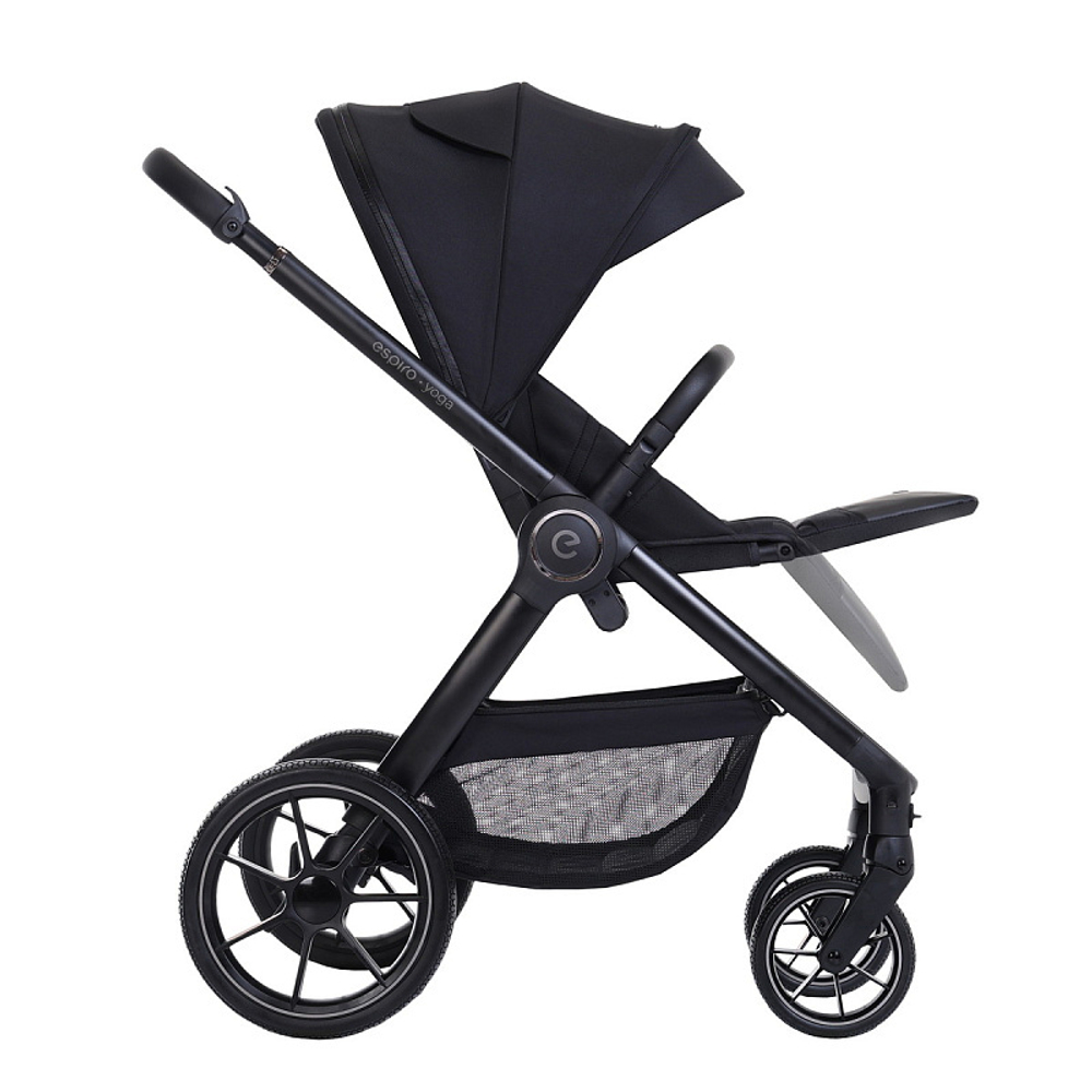 Детская коляска Espiro Yoga 3 в 1 2025 111 calm evening voice of nature/Чёрный (Black 110)