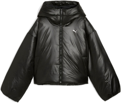Куртка утепленная женская PUMA WARDROBE ESS Shiny Hooded Padded Jacket
