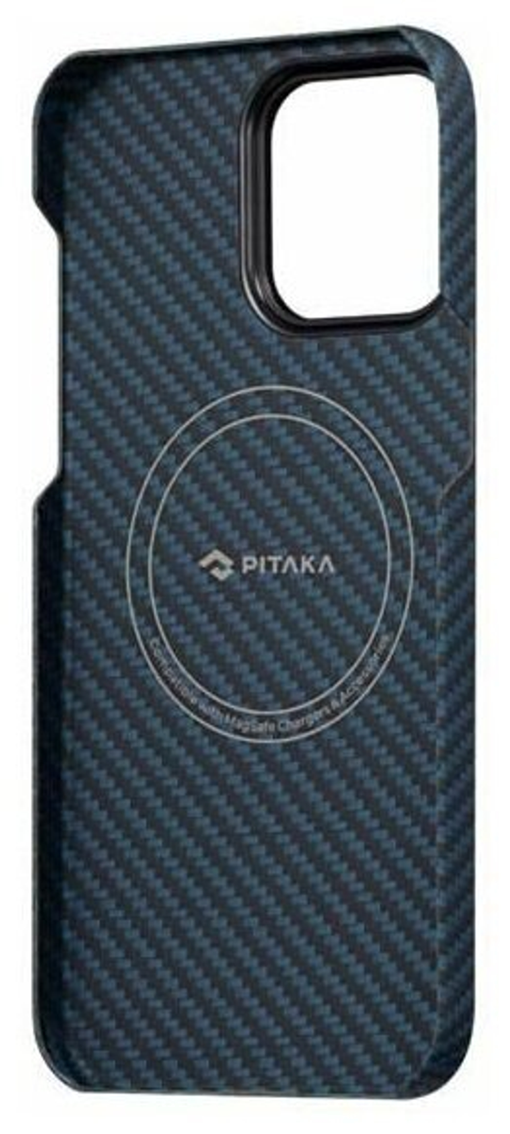 Чехол для IPhone 14 Pro Max (KI1408PM) Pitaka MagEZ Case 3 черно-синий