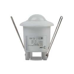 Датчик движения ЭРА MD 019 белый, мощность 1200 Вт, 360 гр.,6М,IP20 | Датчики движения