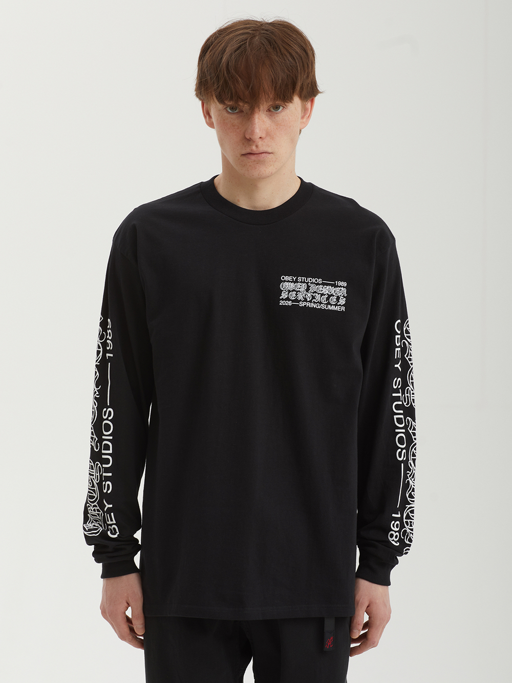 Мужской Лонгслив Obey Design Services