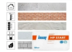 Штукатурка гипсовая KNAUF HP START 25кг