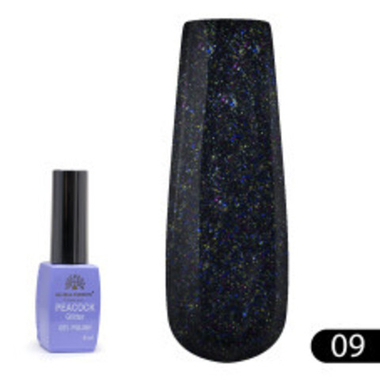 ГЕЛЬ ЛАК PEACOCK 8 МЛ, 09