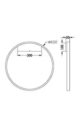 Настенный светильник (бра) Рим / Rim 3000К 37Вт Maytoni mod058wl-l35w3k