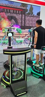 Интерактивный проектор настенный "Звуковая битва"