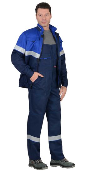 Костюм "Сириус-Навигатор" полукомбинезон (синий/василек)