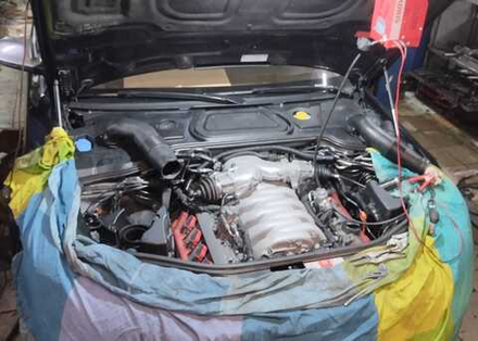 Диагностика неплотностей двигателя дымогенератором