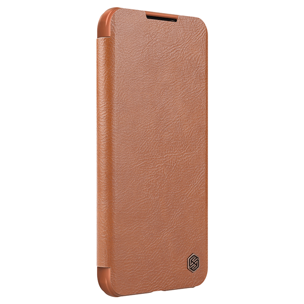 Кожаный чехол-книжка Nillkin Leather Qin Pro для Samsung Galaxy S22 Plus