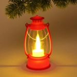 Сувенир с подсветкой «Лампа - Семейный вечер» 6*6*13 см, Красный