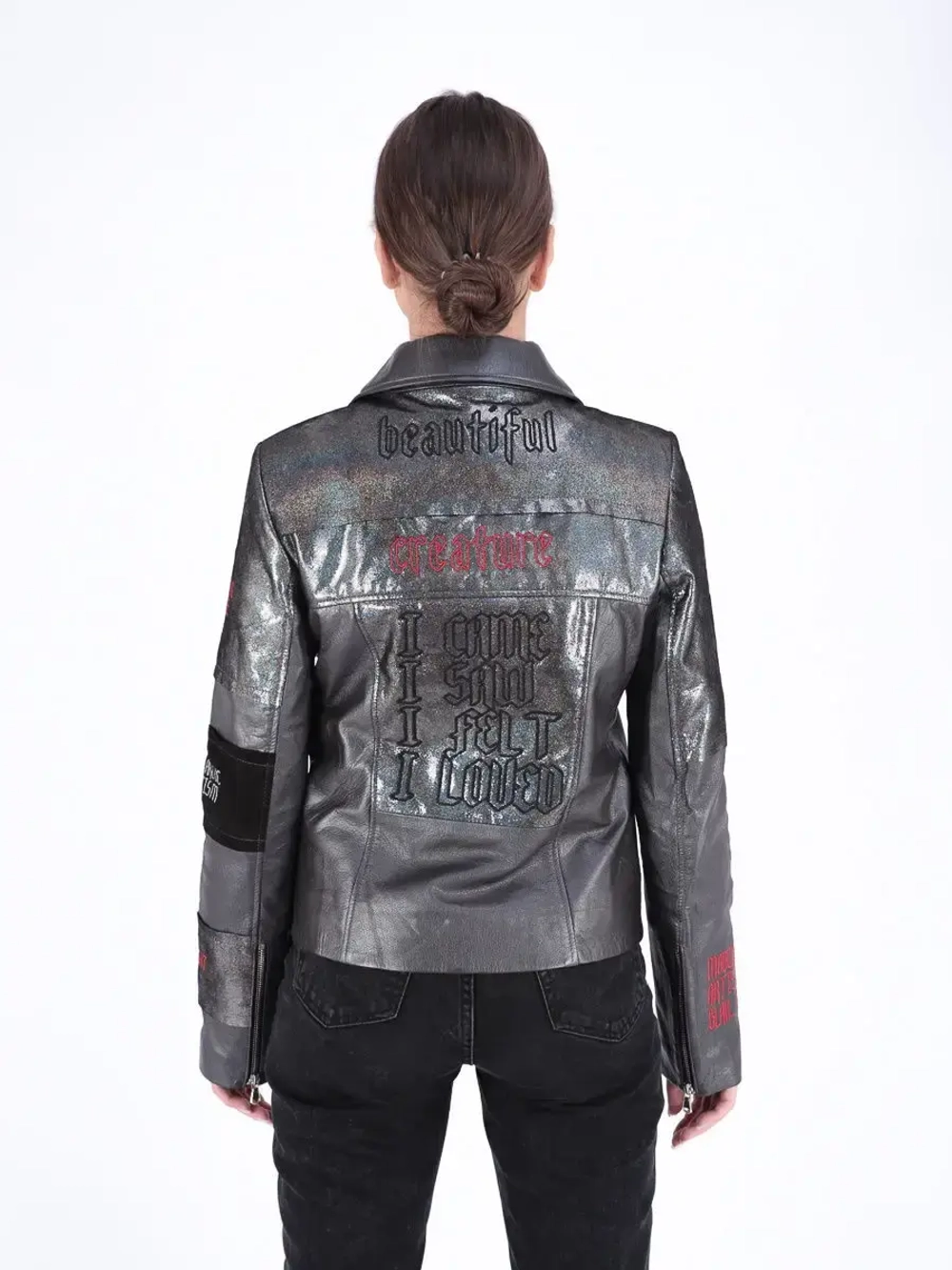 Косуха кожаная весна натуральная