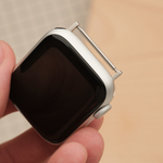 Адаптеры на шпильках для Apple Watch, цвет серебро