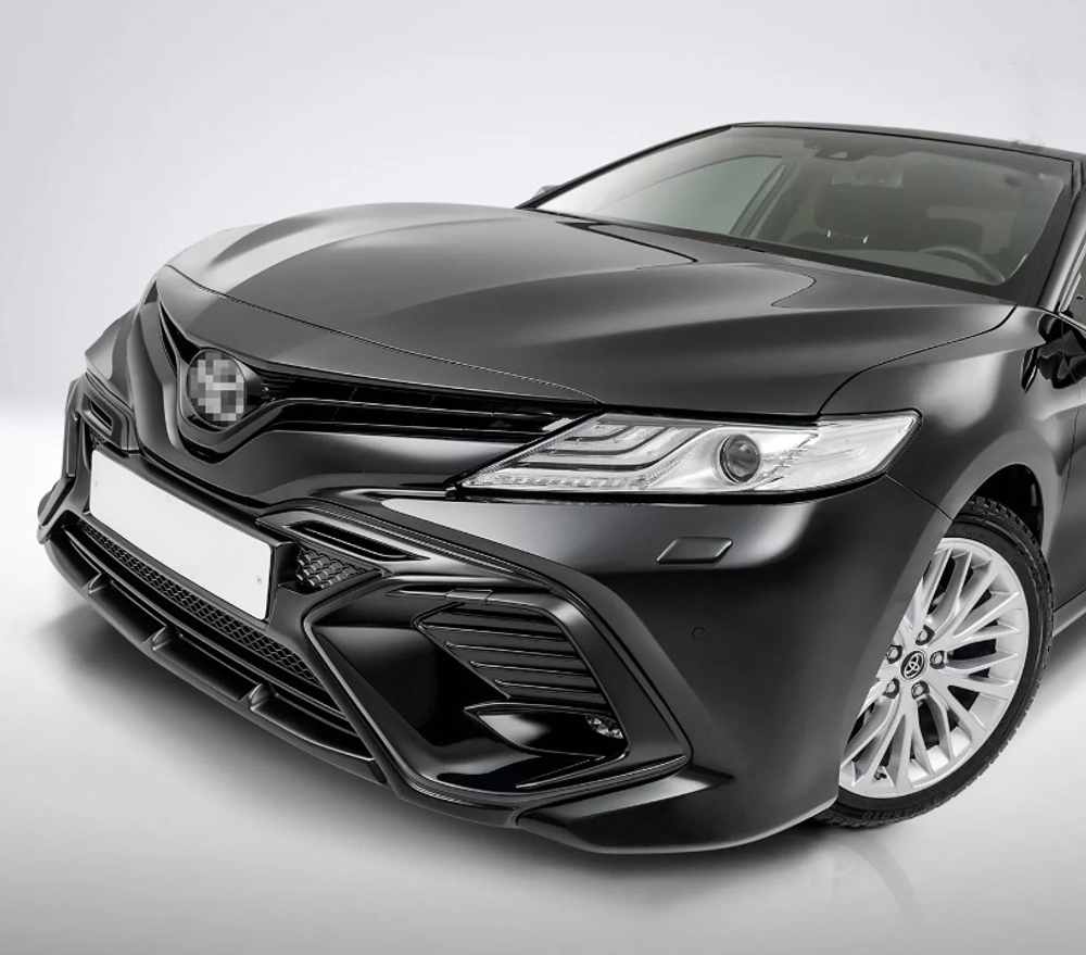 Накладка GT на передний бампер Toyota Camry XV70