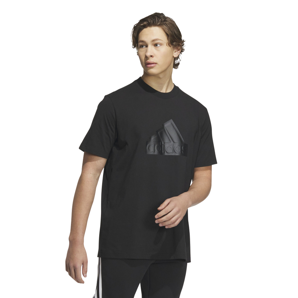 Мужское теннисное поло adidas Future Icon Badge Of Sport T-Shirt Men - Black