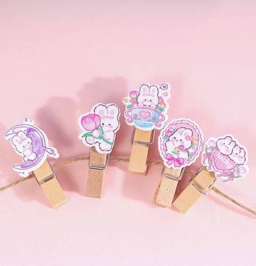 Декоративные прищепки "Soft Color"