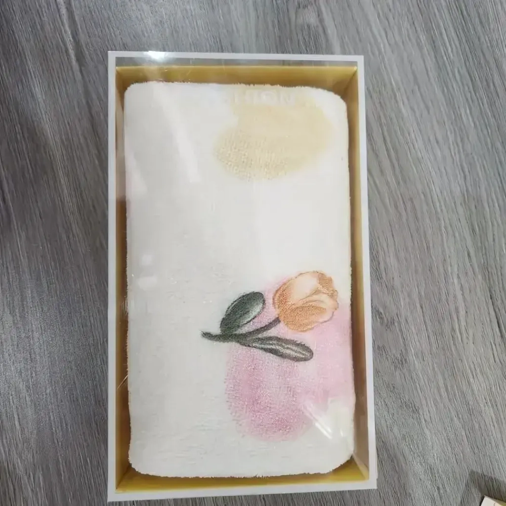 Полотенце кухонное «BOUQUET - Цветочек» 35*75 см, в коробке, микрофибра