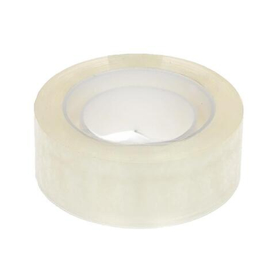 Лента клейкая канцелярская 19 мм х 33 м (12/300 шт.)