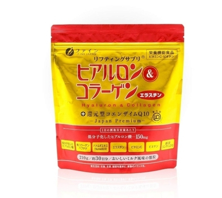 FINE JAPAN Hyaluron & Collagen - морской коллаген с высоким содержанием гиалуроновой кислотой