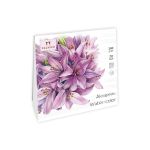 Скетчбук А5, 20л, 135х135мм на склейке, пл. 200гр, белая бумага, Лилия Холдинг Лиловый джаз