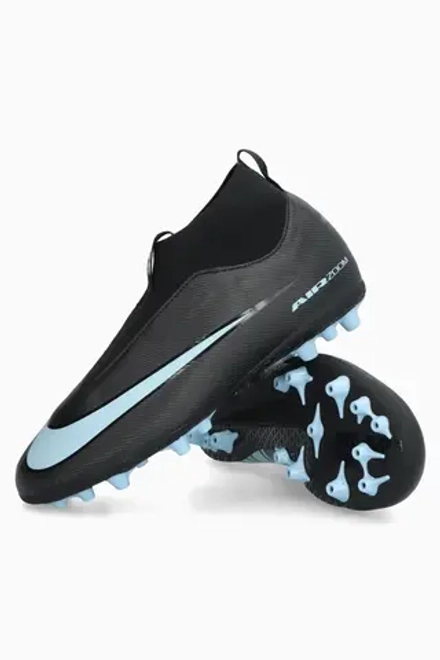 Бутсы Nike Zoom Mercurial Superfly 10 Academy AG Junior - черный