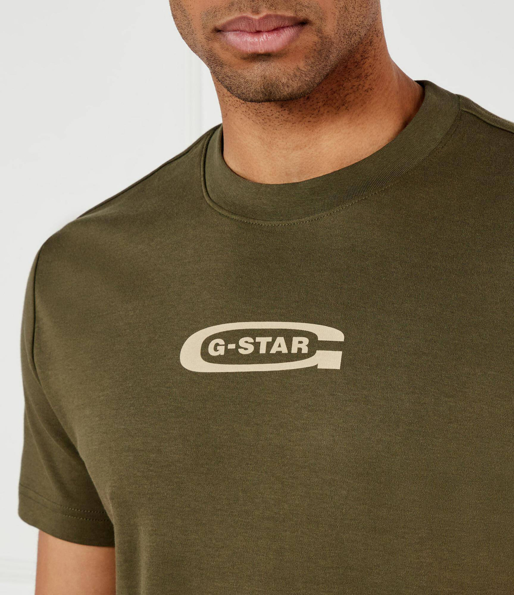 Футболка Old skool G- Star Raw - оливковый(D25967 C812)