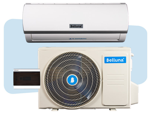 Сплит-система кондиционер среднетемпературный Эконом Belluna S115 W