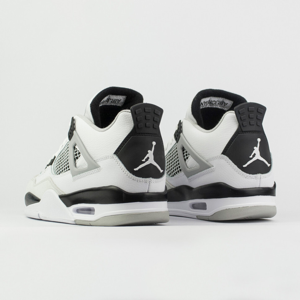 кроссовки Air Jordan 4 Retro White / Black