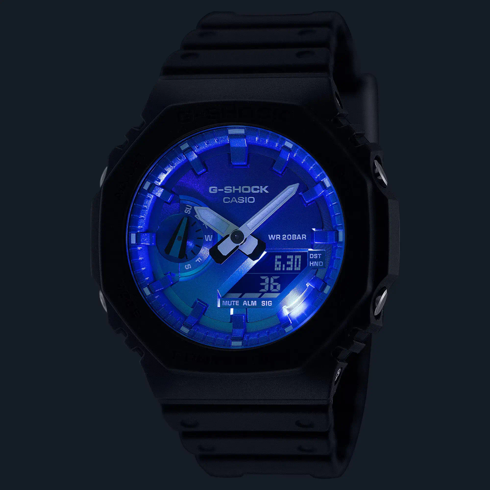 Мужские наручные часы Casio G-Shock GA-2100FL-1A