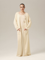 C0385-01 молочный L-XL/164 Кардиган dbr
