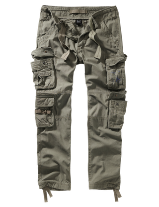 Brandit PURE SLIM FIT PANTS olive