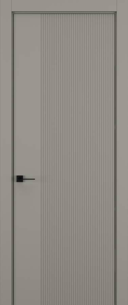 Дверь 4 VERTICAL Матовый Каменно-серый
