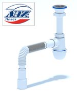 АНИ  С0115  Сифон Ани 1 1/2"*40 с гибк труб (30/1шт)