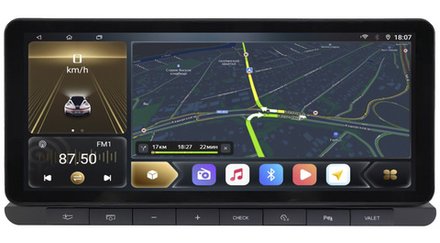 Магнитола для Audi Q7 2009-2015 (взамен 3G ШГУ) - Carmedia OL-3066 монитор 12.3", Android 11, 8Гб+128Гб, CarPlay, 4G SIM-слот