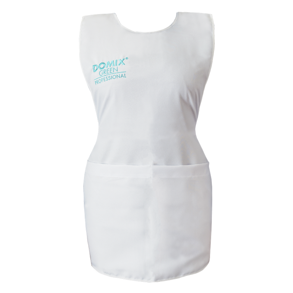 DOMIX Фартук для мастера цвет  белый, размер M