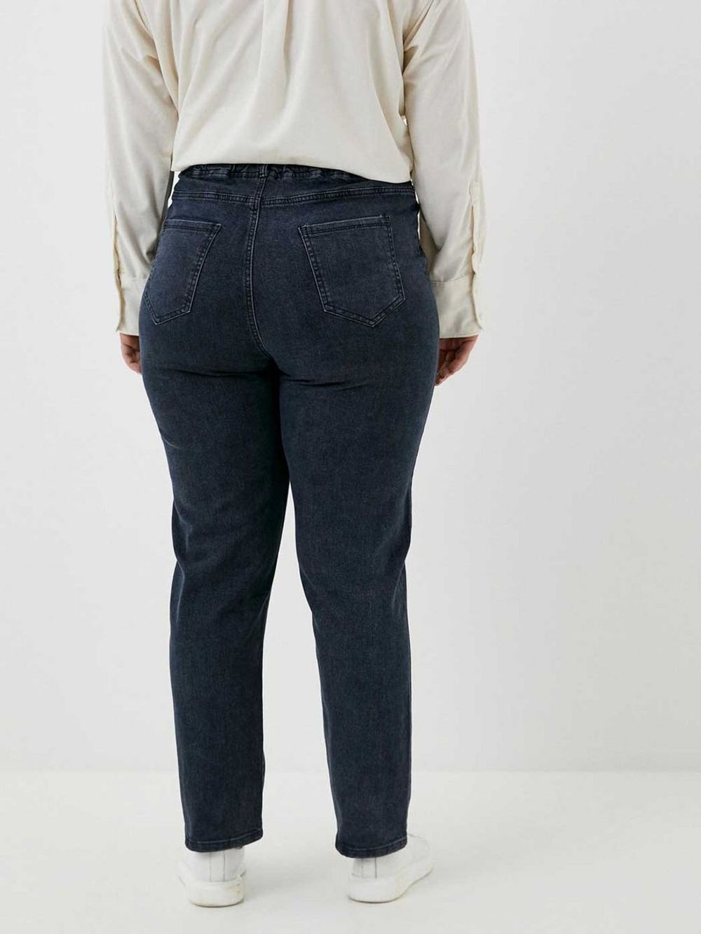 Джинсы на резинке больших размеров