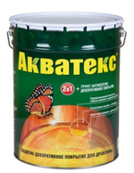 Акватекс Пропитка по дереву 9 л дуб
