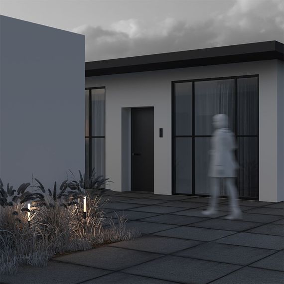 Ландшафтный светодиодный светильник Maytoni Outdoor Flare O487FL-L3GF3K