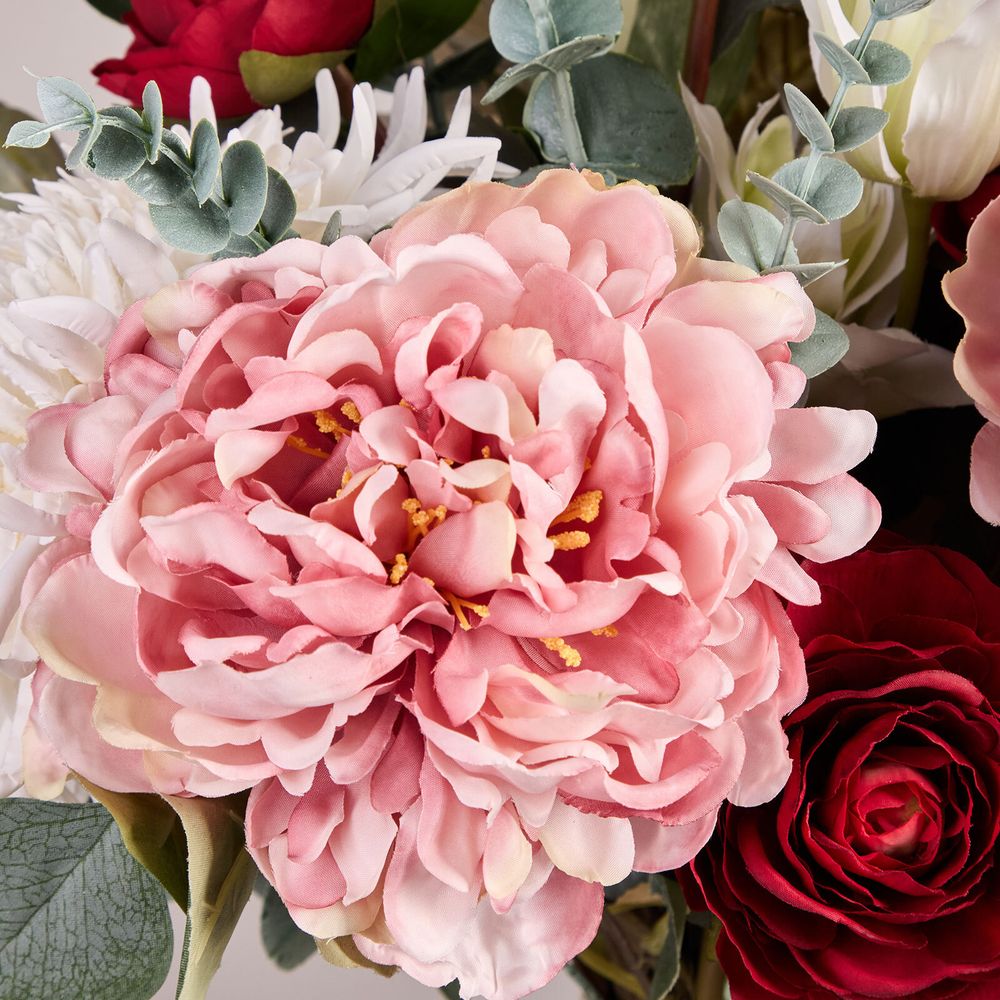 ЦВЕТОЧНАЯ КОМПОЗИЦИЯ "МЕТАФОРА" ШИРИНА 43 см*ВЫСОТА 45 см- БЕЗ УПАКОВКИ