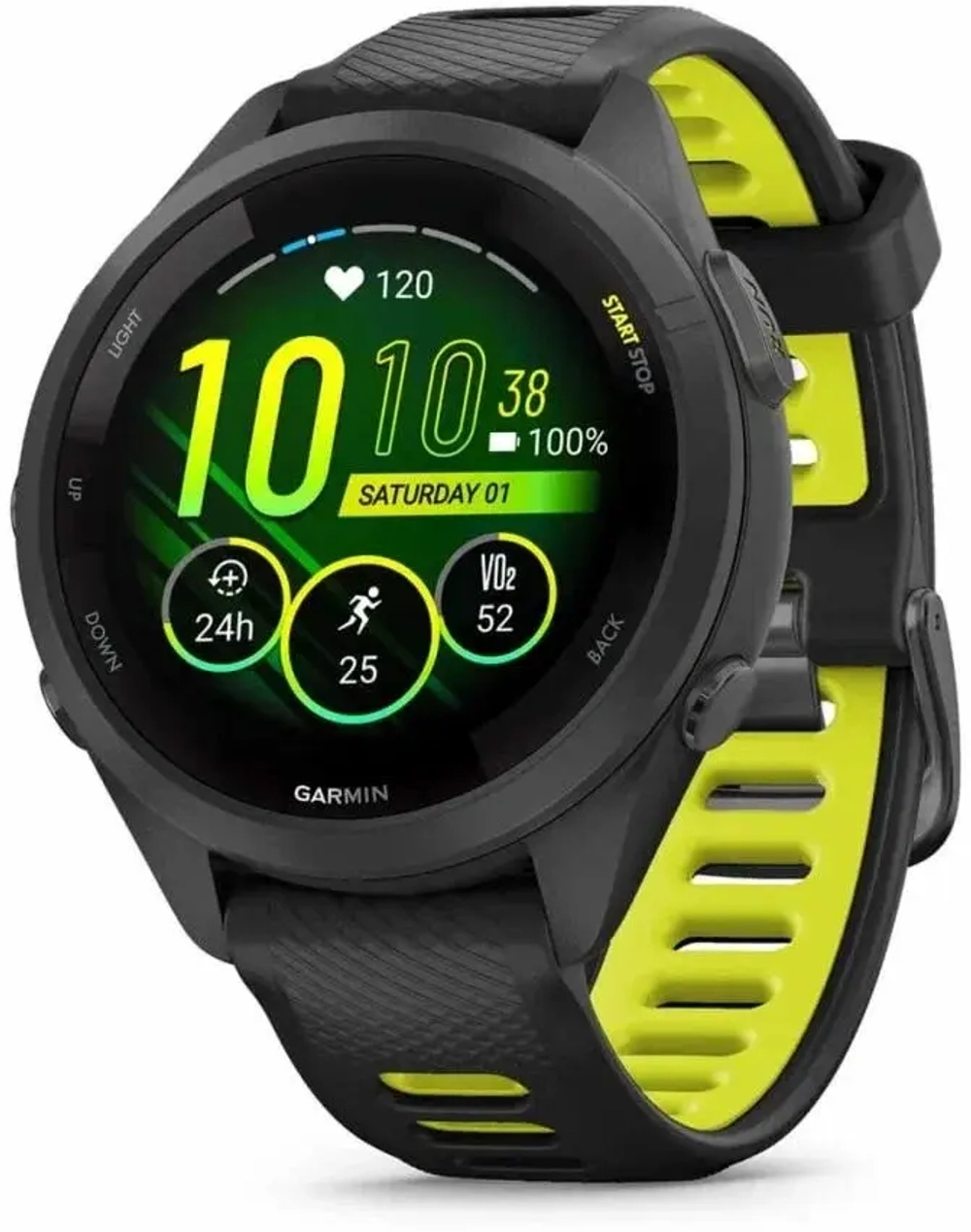 Умные часы Garmin Forerunner 265S 41 мм, чёрный (Black)