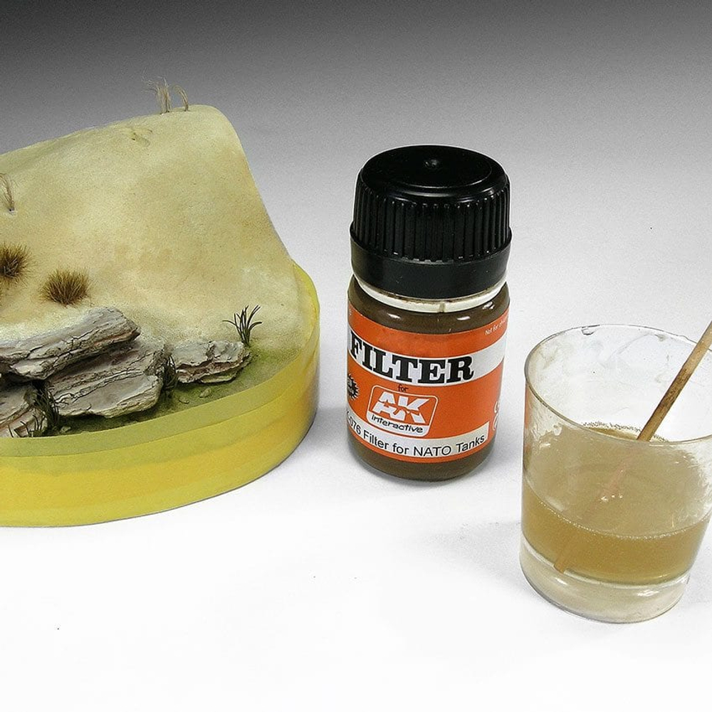 Материал для моделирования AK Interactive Resin Water 2 Components Epoxy Resin