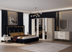 Коллекция “Анкара” фрезерованная сатин