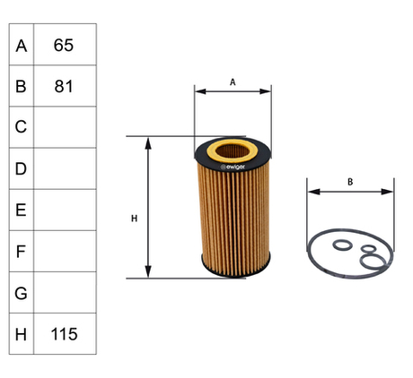 EWIGER - EW111040026-EWI - Oil Filter