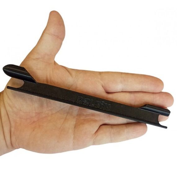 Мотовильце линя + заглушка острия гарпуна (2 в 1) DELFiN черный