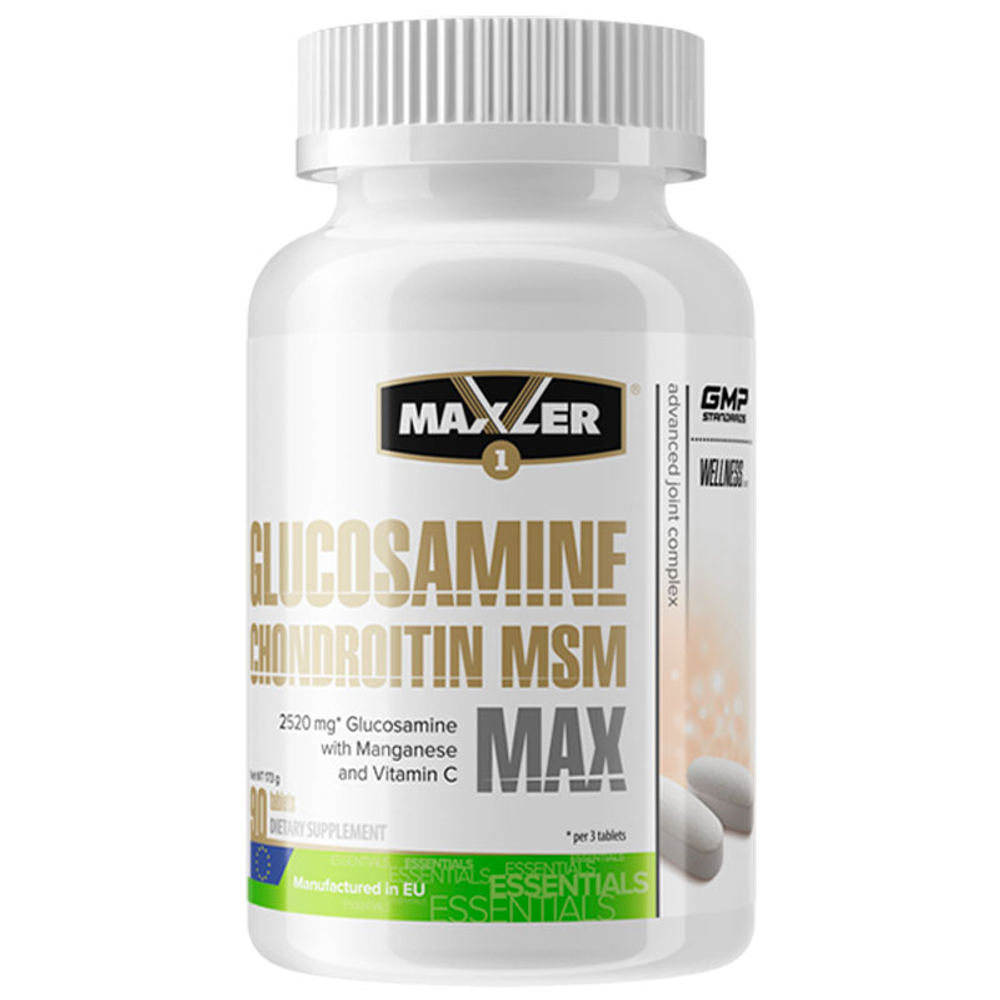 Maxler Glucosamine Chondroitin MSM MAX (90 таб.) [M]