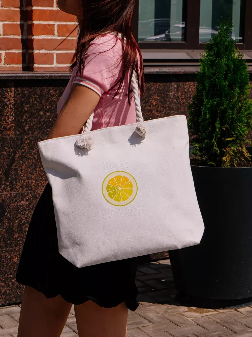 Сумка школьная шоппер повседневная