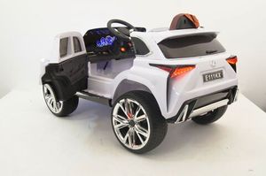 Детский электромобиль River Toys LEXUS E111KX белый