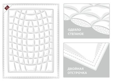Одеяло теплое 160х220 German Grass Silkline Cashmere Silk Grass