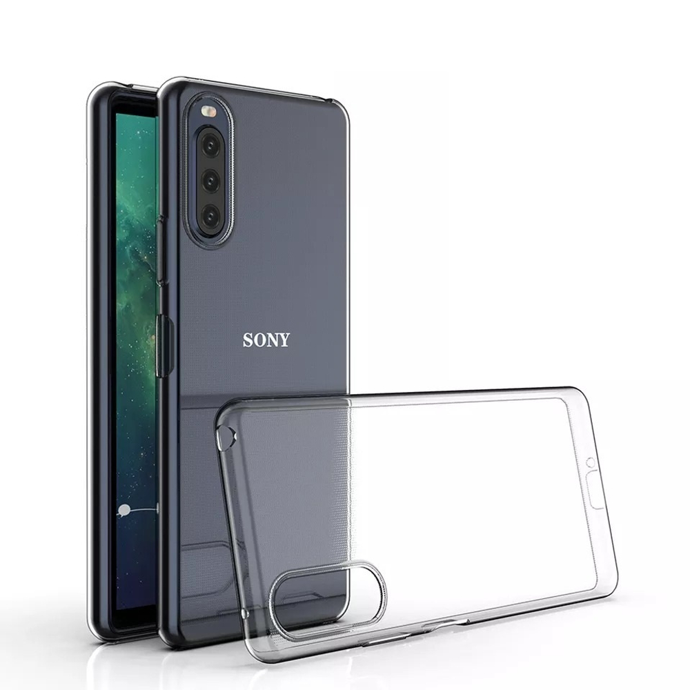 Ультратонкий прозрачный силиконовый чехол для Sony Xperia 10 II, 10-2 (Mark 2) с 2020 года, серия Ultra Clear от Caseport