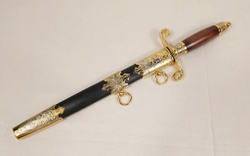 Кортик офицерский кож.ножны "Морской" (Златоуст)