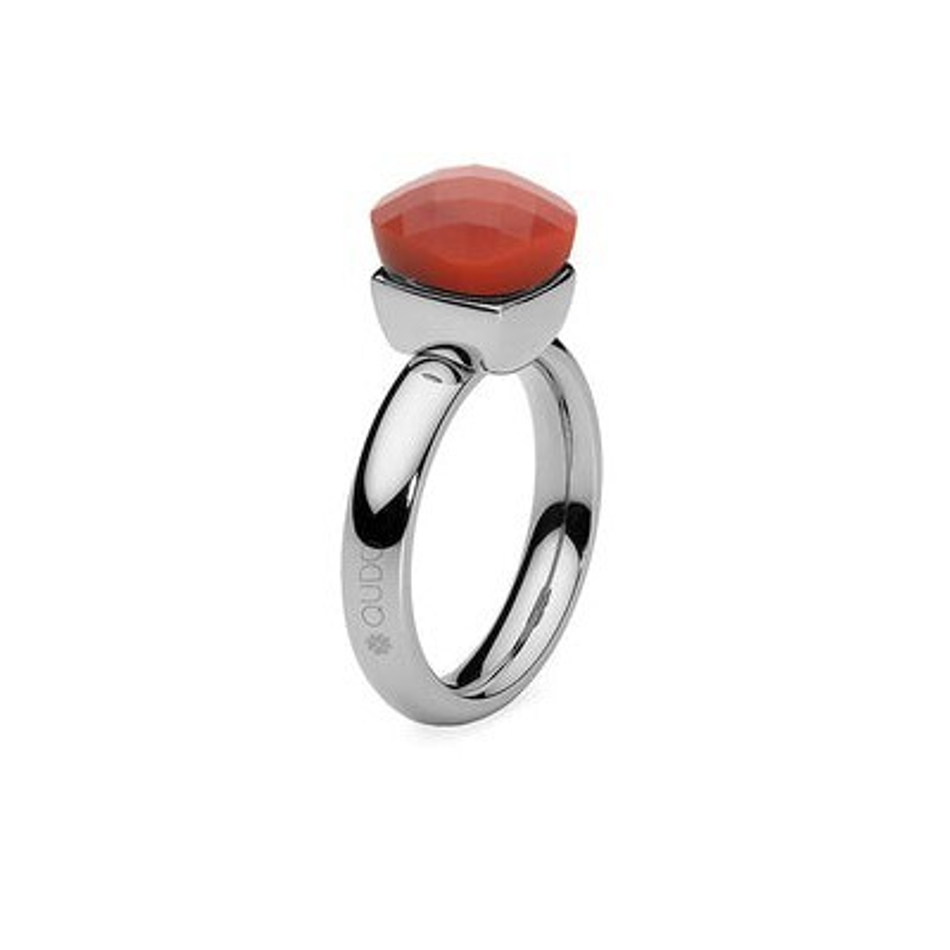 Кольцо Qudo Firenze Red Tulip 17.2 мм 612032 R/S